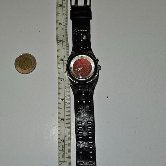 Fossil Mens Big Tic Jr-8198 Dragon Display Leather Strap Watch - Picture 3 of 15